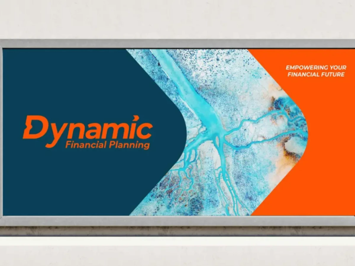 Dynamic Financial Planning Print Design
