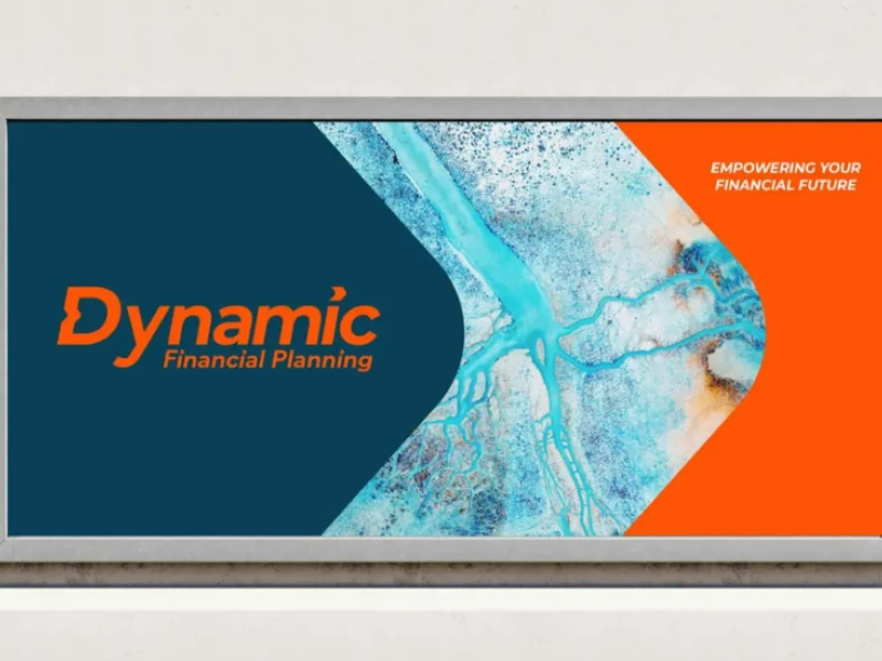 Dynamic Financial Planning Print Design