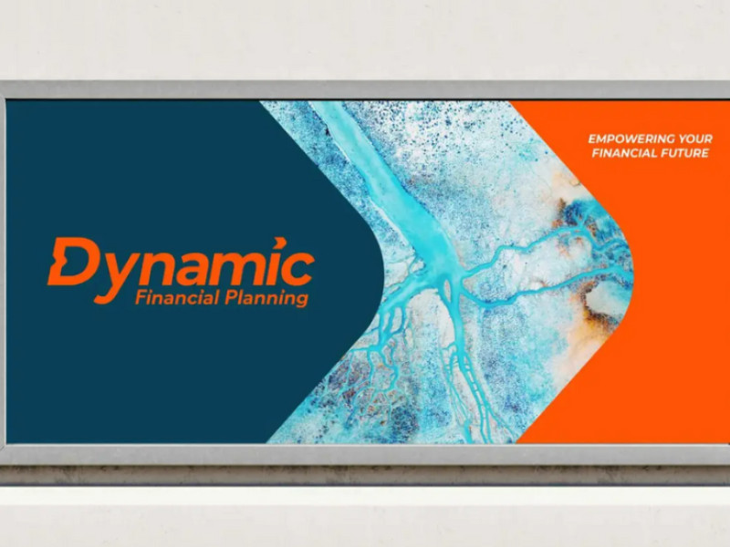 Dynamic Financial Planning Print Design