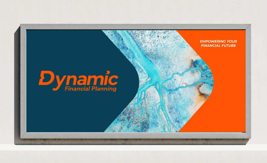 Dynamic Financial Planning Print Design