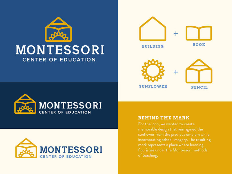 Montessori Center of Education Logo Design
