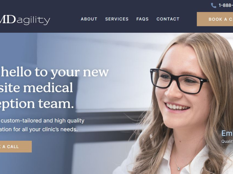 MD Agility Website Design