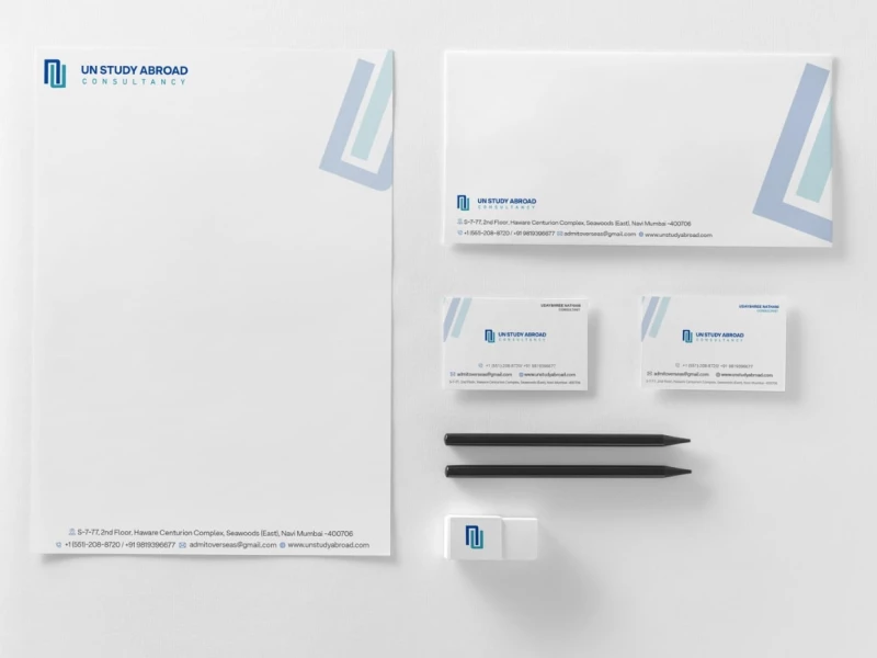 UN Study Abroad Consultancy Print Design