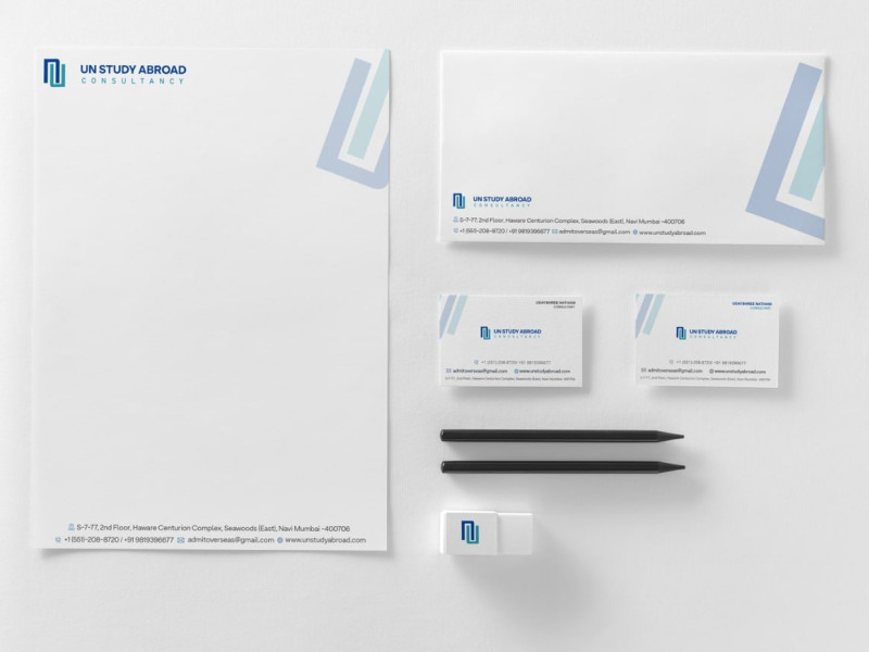 UN Study Abroad Consultancy Print Design