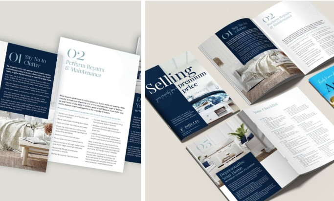 Phillis Real Estate Print Design