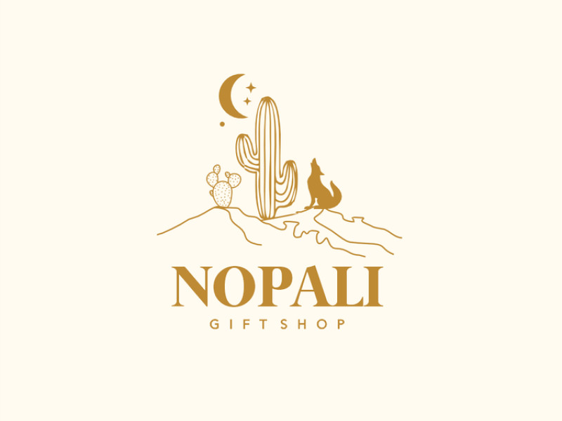 Nopali Gift Shop Logo Design