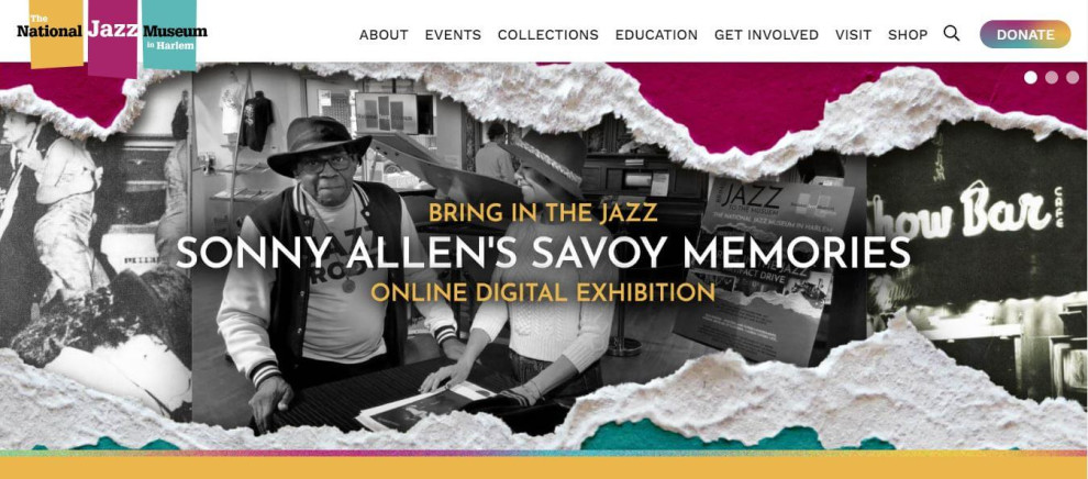 The National Jazz Museum in Harlem Web Design