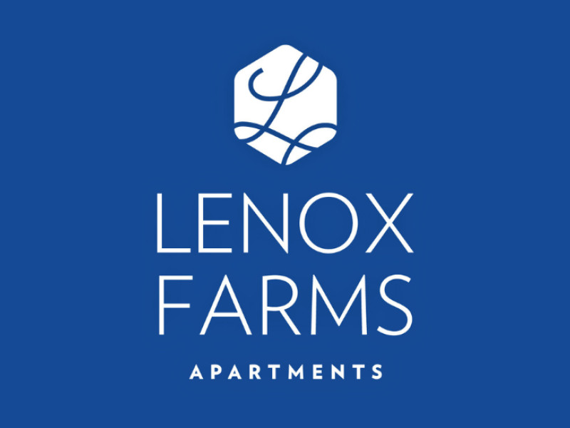 Lenox Farms Apartments Logo Design