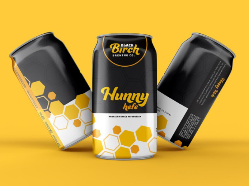 Black Birch Brewing Co. Packaging Design