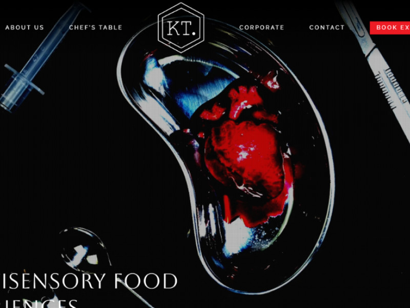 Kitchen Theory Website Design