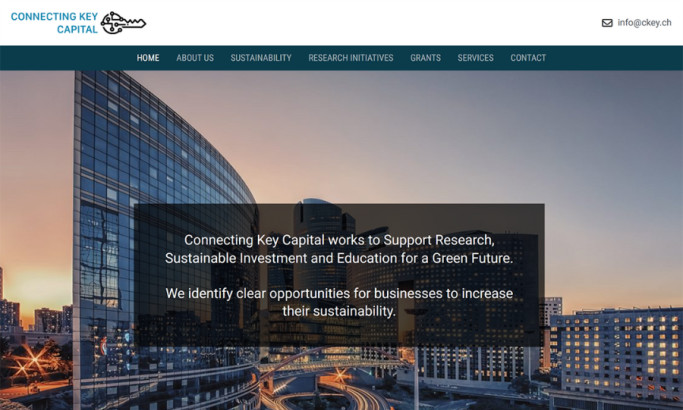 Connecting Key Capital Website Design