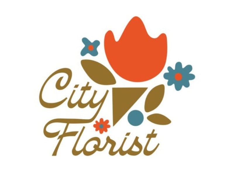 City Florist Logo Design