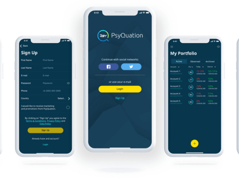 PsyQuation App Design