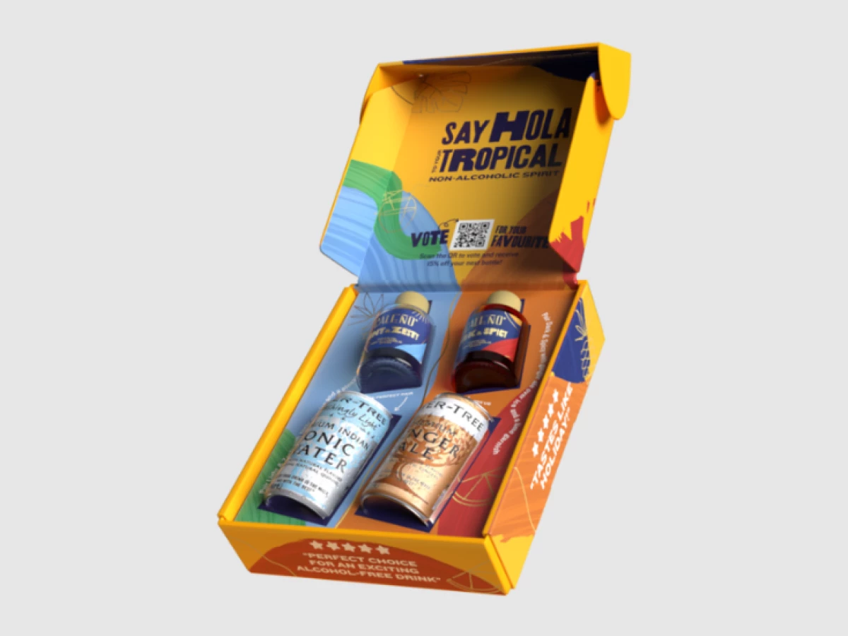 Say Hola Tropical Packaging Design