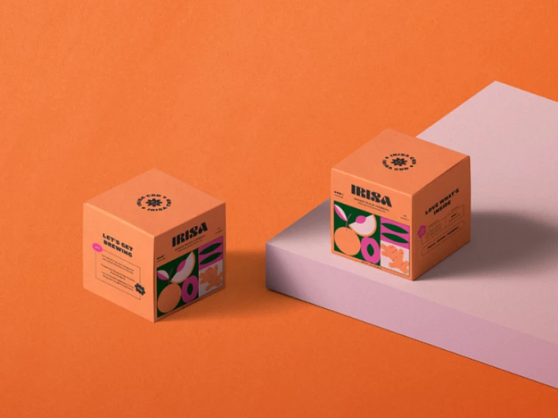 Irisa CBD Packaging Design