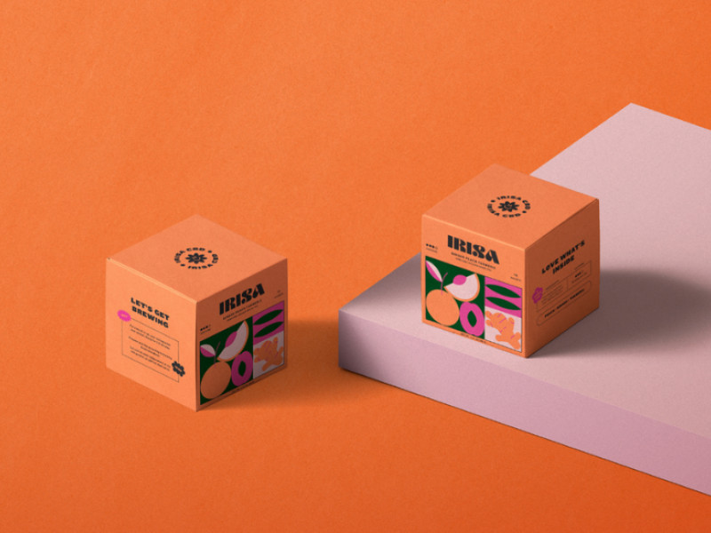 Irisa CBD Packaging Design