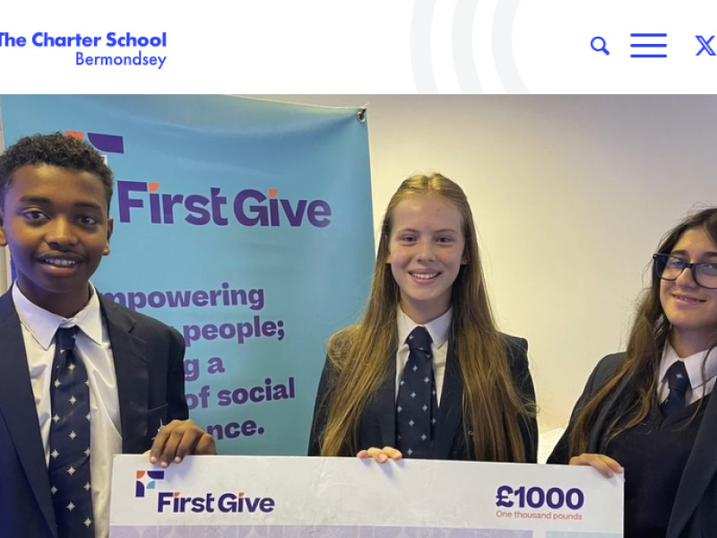 The Charter School Bermondsey Web Design