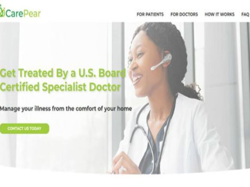 CarePear Web Design