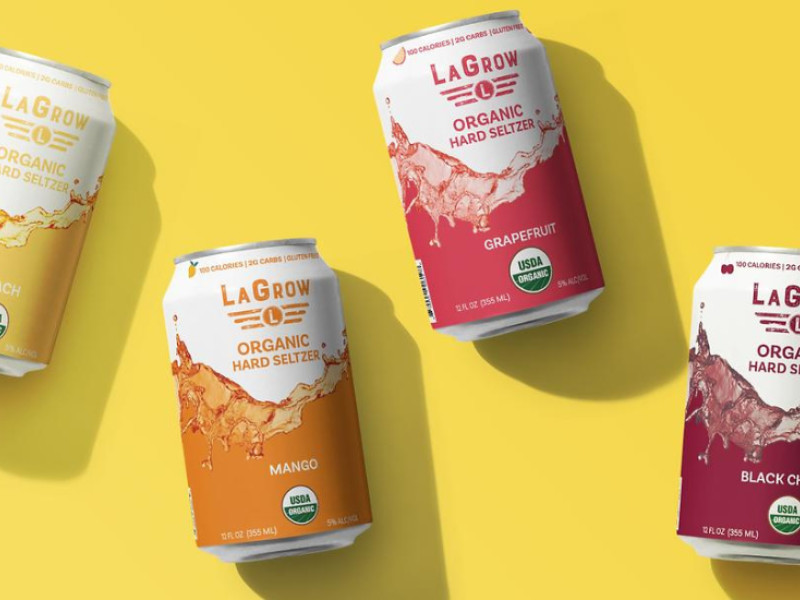 LaGrow Organic Beer Co. Packaging Design