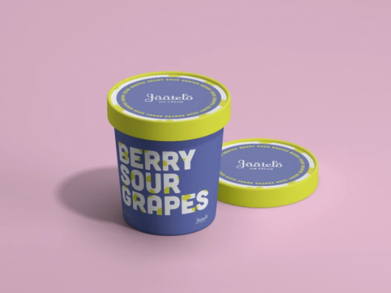 Berry Sour Grapes Packaging Design