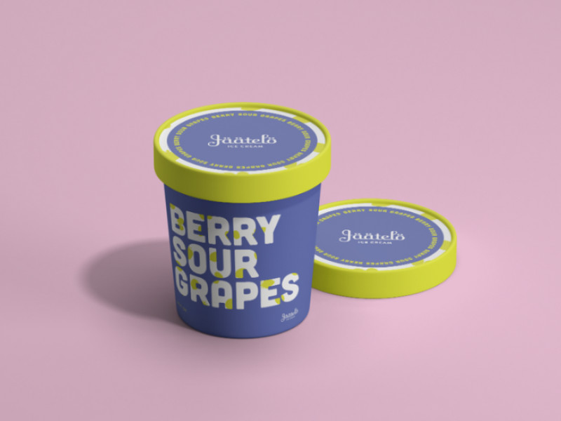 Berry Sour Grapes Packaging Design