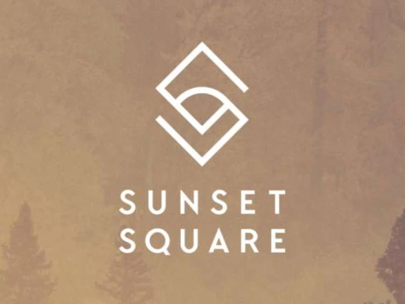 Sunset Square Logo Design