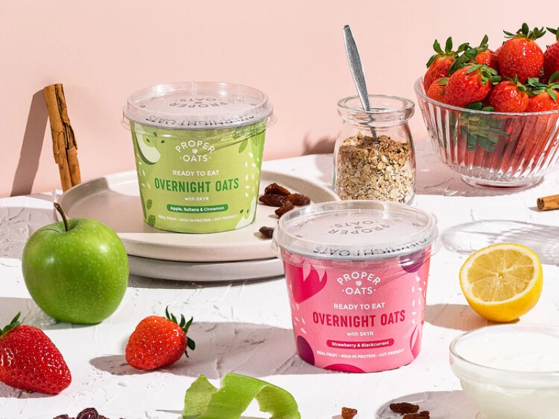 Proper Oats Packaging Design