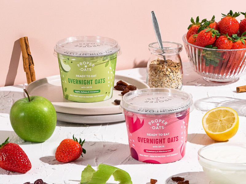 Proper Oats Packaging Design
