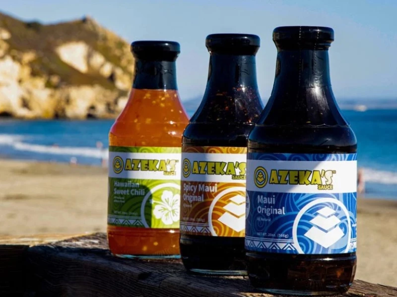 Azeka’s Sauce Packaging Design