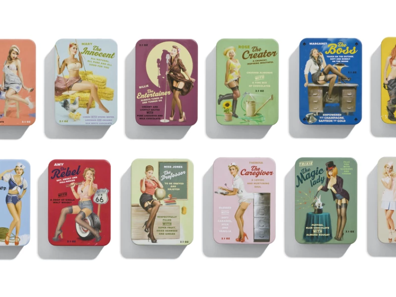 Chocolates With Attitude Packaging Design