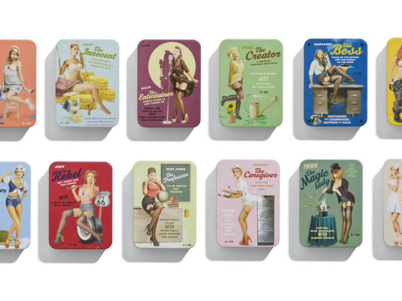 Chocolates With Attitude Packaging Design