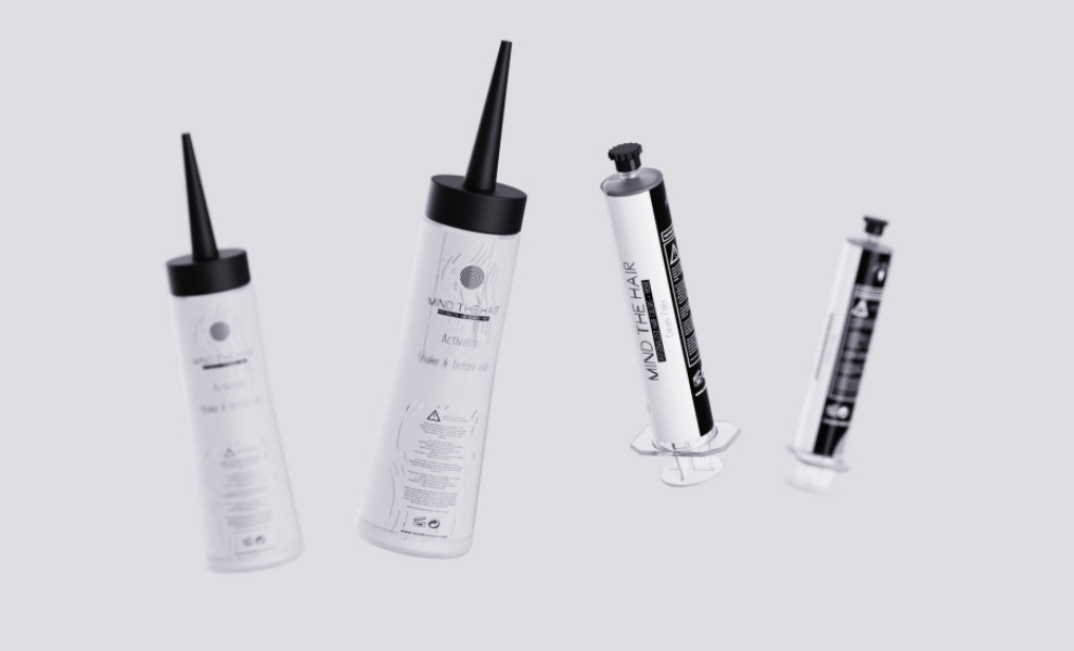 MIND THE HAIR Packaging Design