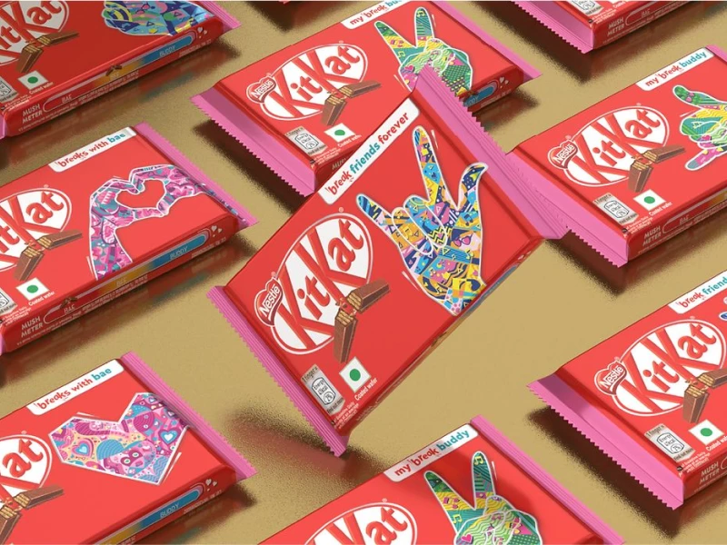 KitKat Packaging Design