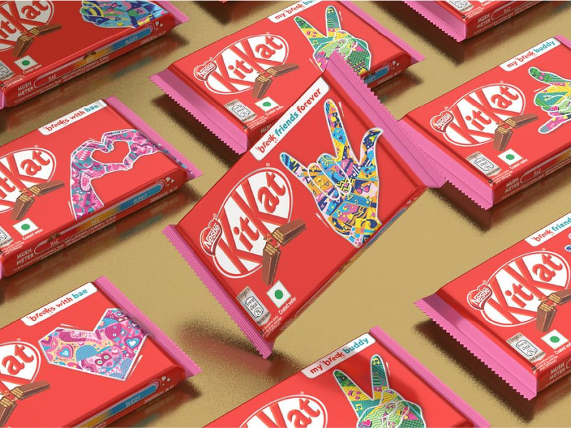 KitKat Packaging Design