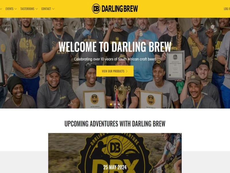 Darling Brew Web Design