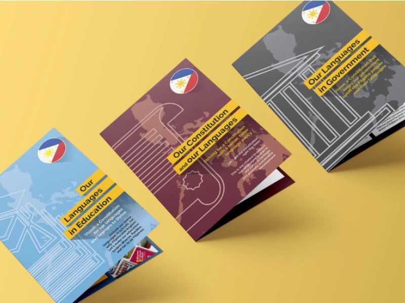 Multilingual Philippines Print Design