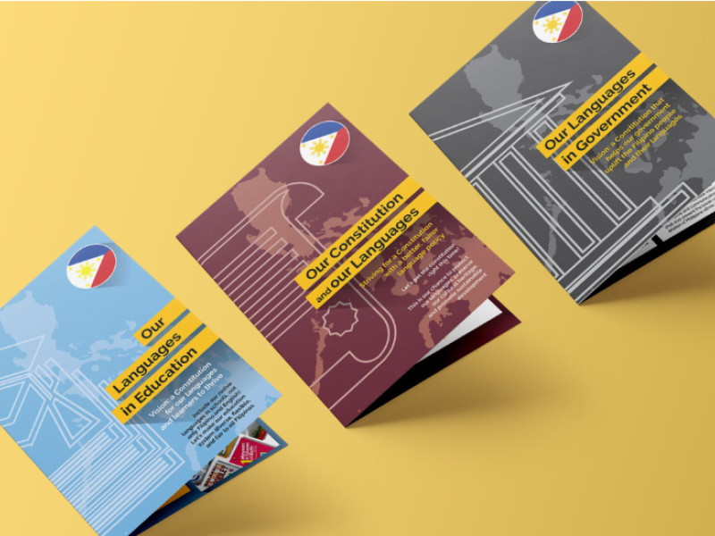 Multilingual Philippines Print Design