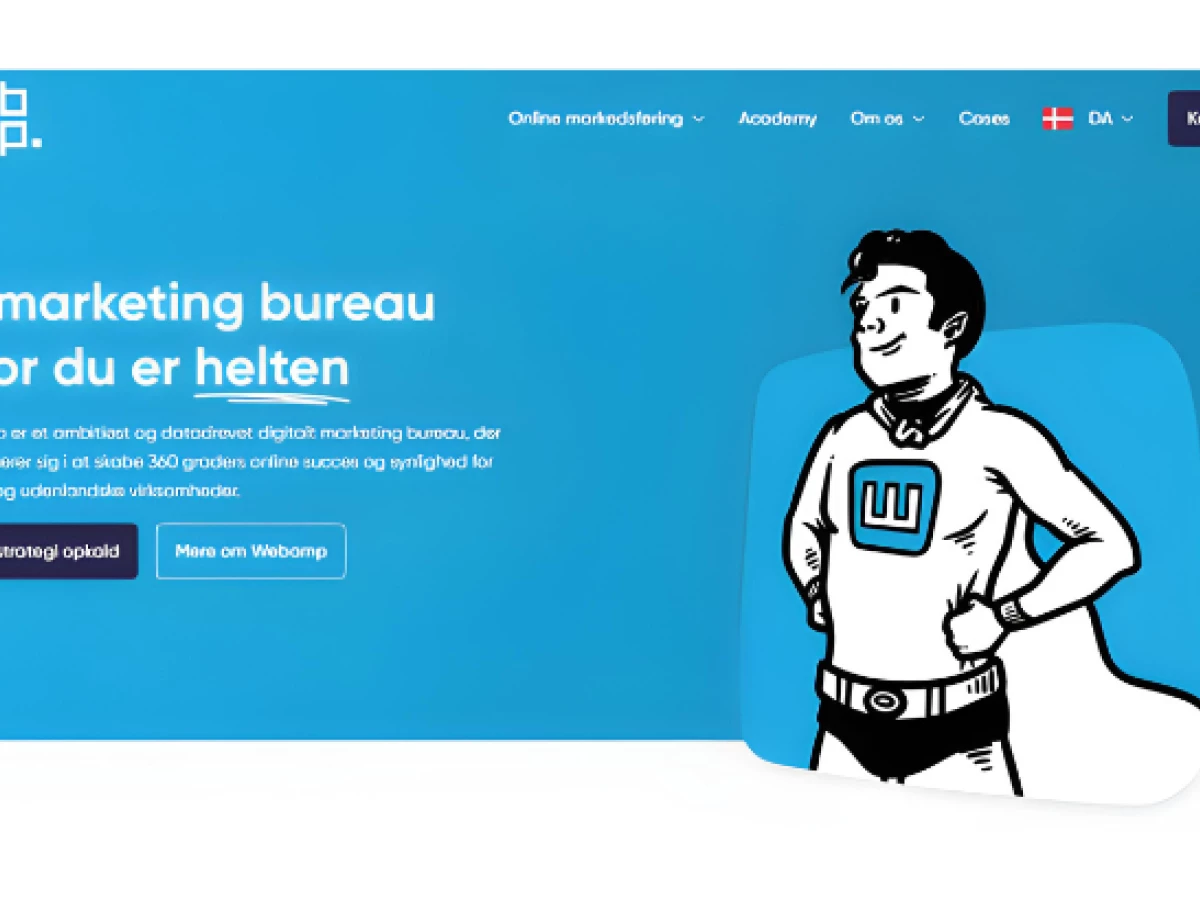 Webamp Website Design