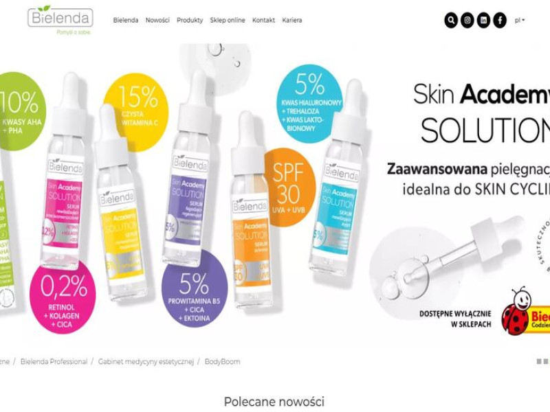Bielenda Web Design