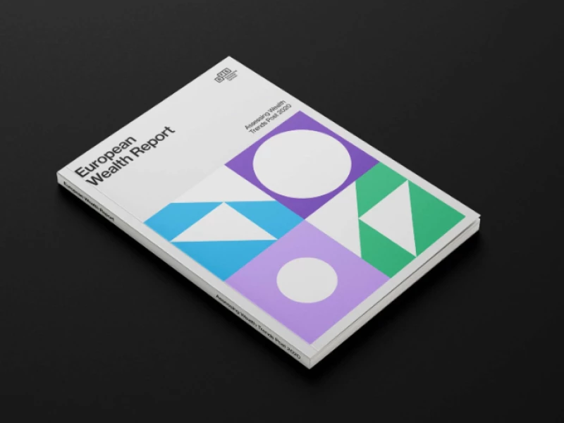 European Wealth Report Print Design