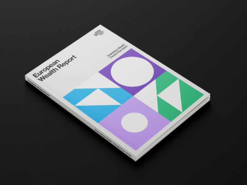 European Wealth Report Print Design