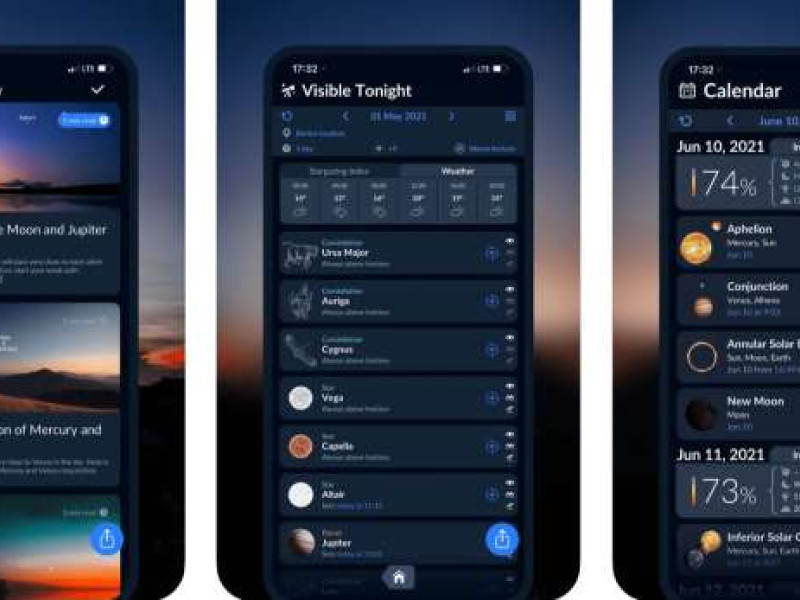 Sky Tonight App Design