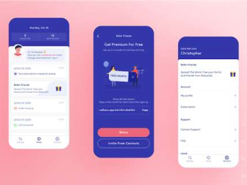 CallHero App Design