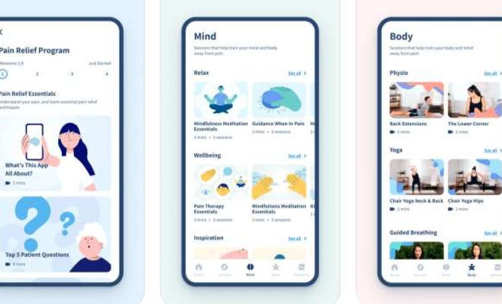Pathways Pain Relief App Design Analysis | DesignRush