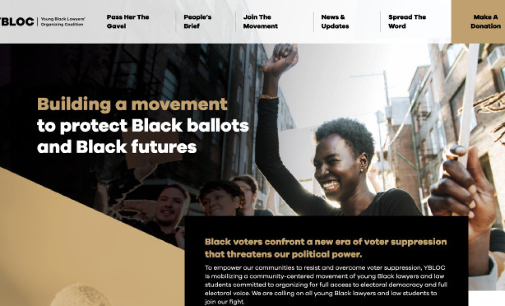 Young Black Lawyers’ Organizing Coalition (YBLOC) Web Design Analysis