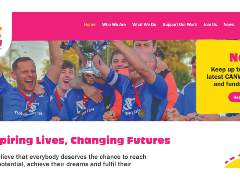 Child Action North West Web Design