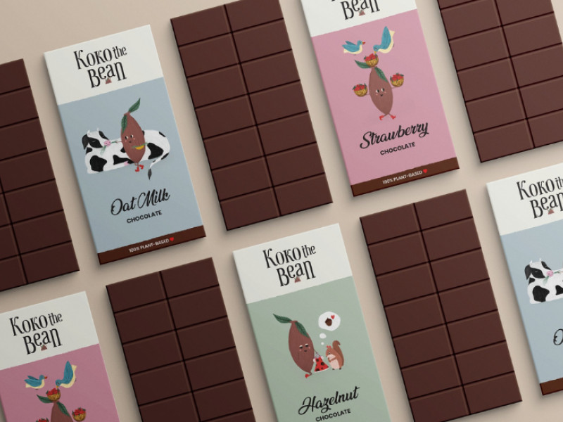 Koko the Bean Packaging Design