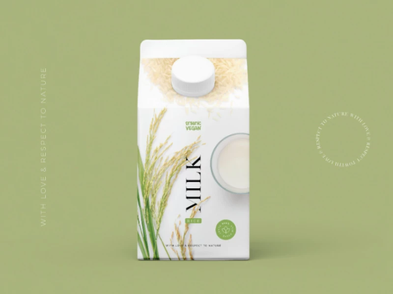 Organic Vegan Packaging Design