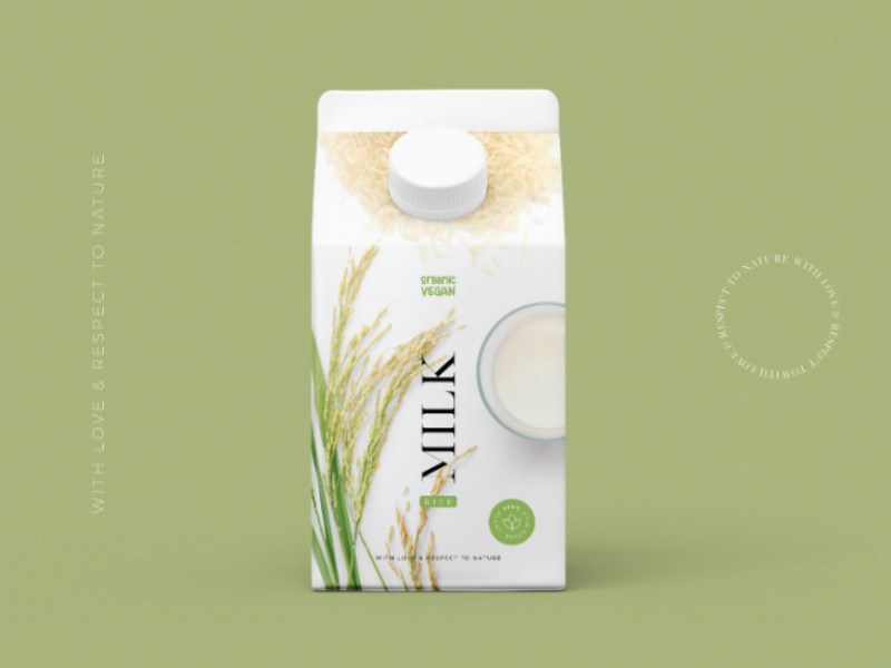 Organic Vegan Packaging Design
