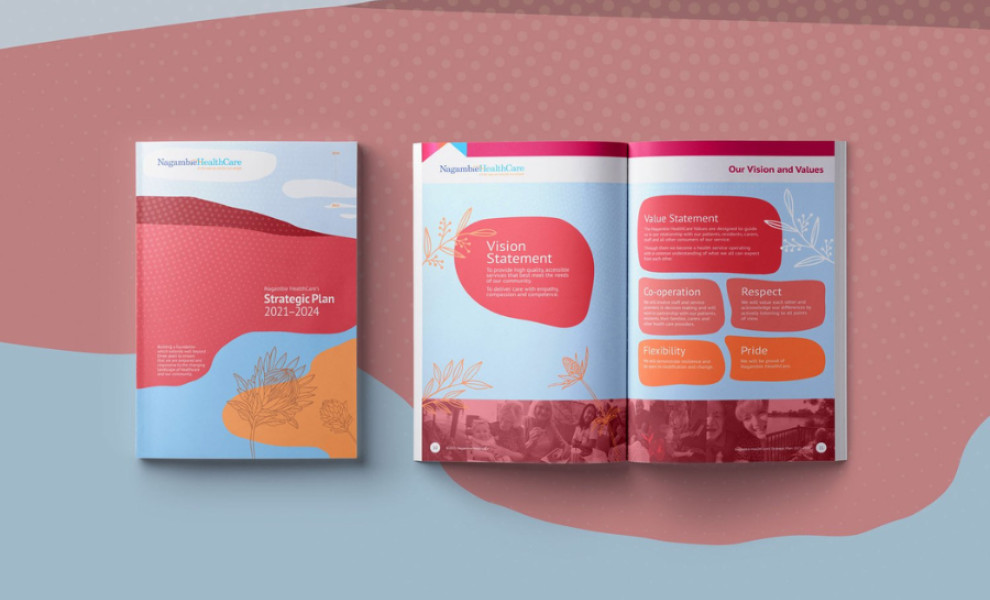 Nagambie HealthCare Print Design